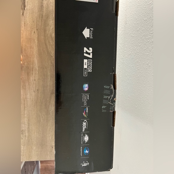 Acer ED270R Sbiipx 27" Curved FHD (1920x1080) 165Hz Monitor, AMD FreeSync - Picture 3 of 3